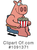 Movies Clipart #1091371 by Cory Thoman