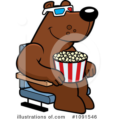 3d Movies Clipart #1091546 by Cory Thoman