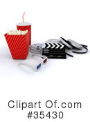 Movies Clipart #35430 by KJ Pargeter
