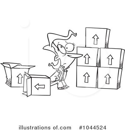 Mover Clipart #1044524 by toonaday
