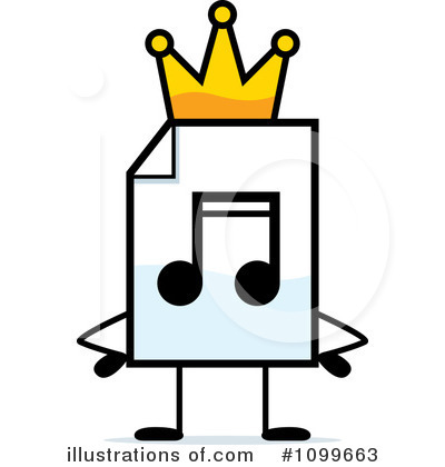 Royalty-Free (RF) Mp3 Clipart Illustration by Cory Thoman - Stock Sample #1099663