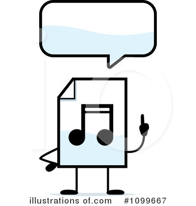 Royalty-Free (RF) Mp3 Clipart Illustration by Cory Thoman - Stock Sample #1099667
