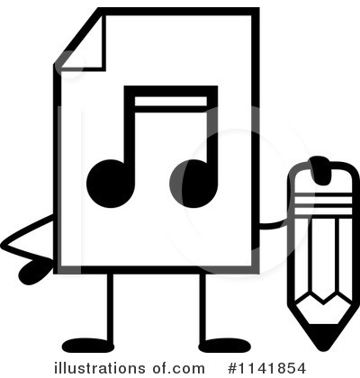 Royalty-Free (RF) Mp3 Clipart Illustration by Cory Thoman - Stock Sample #1141854
