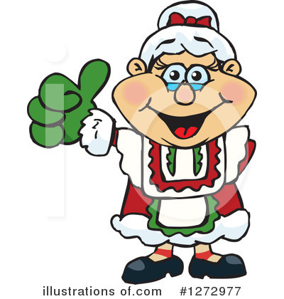 Mrs Claus Clipart #1272977 by Dennis Holmes Designs