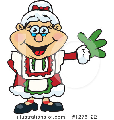 Mrs Claus Clipart #1276122 by Dennis Holmes Designs