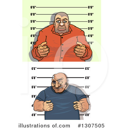 Mugshot Clipart #1307505 by Vector Tradition SM