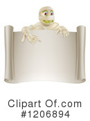 Mummy Clipart #1206894 by AtStockIllustration
