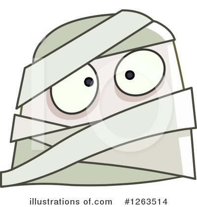 Royalty-Free (RF) Mummy Clipart Illustration by yayayoyo - Stock Sample #1263514