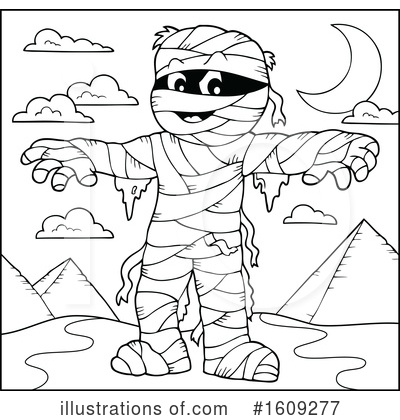 Mummy Clipart #1609277 by visekart