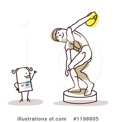 Royalty-Free (RF) Museum Clipart Illustration by NL shop - Stock Sample #1198805
