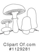Mushroom Clipart #1129281 by Picsburg