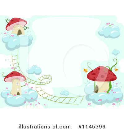 Royalty-Free (RF) Mushroom Clipart Illustration by BNP Design Studio - Stock Sample #1145396