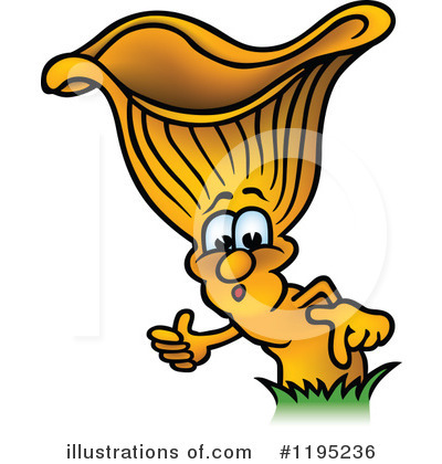 Royalty-Free (RF) Mushroom Clipart Illustration by dero - Stock Sample #1195236
