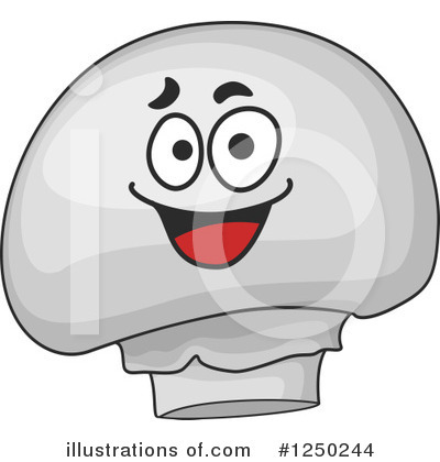 Royalty-Free (RF) Mushroom Clipart Illustration by Vector Tradition SM - Stock Sample #1250244