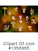 Mushroom Clipart #1358965 by Vector Tradition SM
