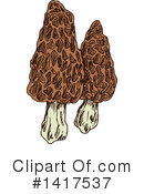 Mushroom Clipart #1417537 by Vector Tradition SM