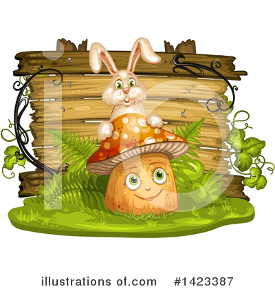 Royalty-Free (RF) Mushroom Clipart Illustration by merlinul - Stock Sample #1423387