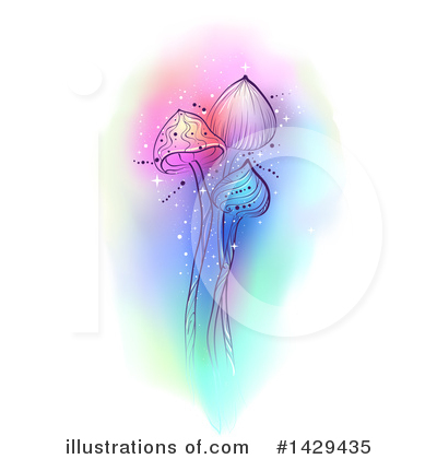Royalty-Free (RF) Mushroom Clipart Illustration by BNP Design Studio - Stock Sample #1429435