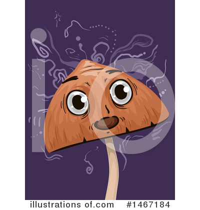 Royalty-Free (RF) Mushroom Clipart Illustration by BNP Design Studio - Stock Sample #1467184