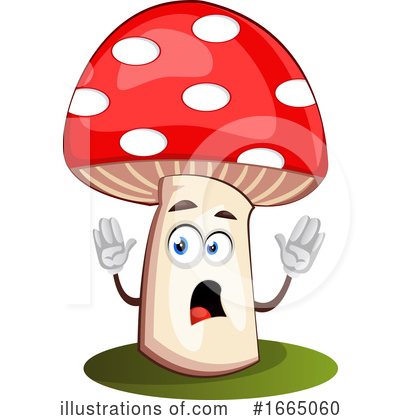 Royalty-Free (RF) Mushroom Clipart Illustration by Morphart Creations - Stock Sample #1665060