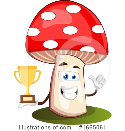 Royalty-Free (RF) Mushroom Clipart Illustration by Morphart Creations - Stock Sample #1665061