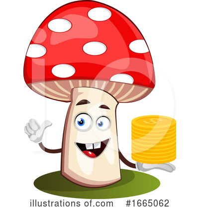 Royalty-Free (RF) Mushroom Clipart Illustration by Morphart Creations - Stock Sample #1665062