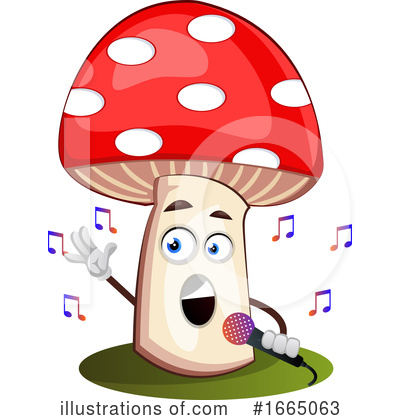 Royalty-Free (RF) Mushroom Clipart Illustration by Morphart Creations - Stock Sample #1665063
