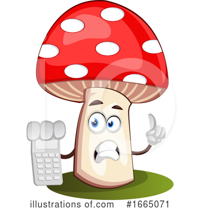 Royalty-Free (RF) Mushroom Clipart Illustration by Morphart Creations - Stock Sample #1665071