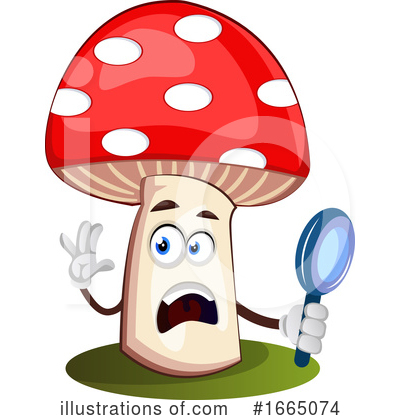 Royalty-Free (RF) Mushroom Clipart Illustration by Morphart Creations - Stock Sample #1665074
