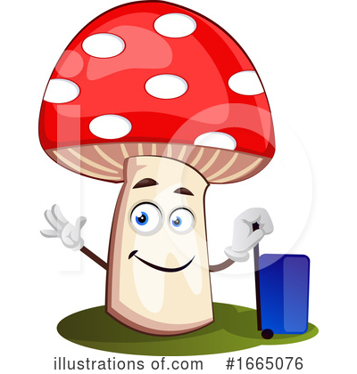 Royalty-Free (RF) Mushroom Clipart Illustration by Morphart Creations - Stock Sample #1665076