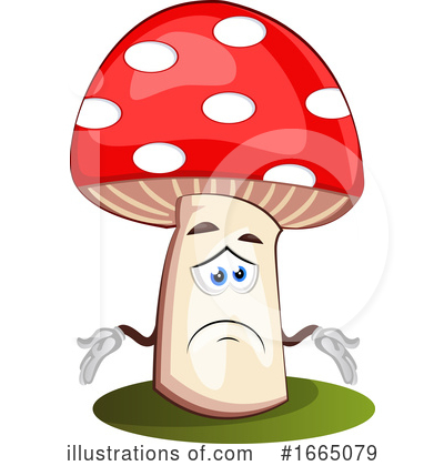 Royalty-Free (RF) Mushroom Clipart Illustration by Morphart Creations - Stock Sample #1665079