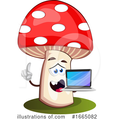 Royalty-Free (RF) Mushroom Clipart Illustration by Morphart Creations - Stock Sample #1665082