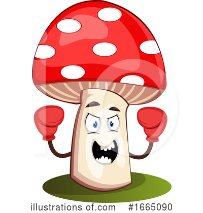 Mushroom Clipart #1665090 by Morphart Creations