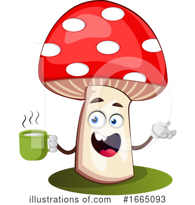Royalty-Free (RF) Mushroom Clipart Illustration by Morphart Creations - Stock Sample #1665093