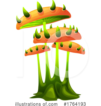 Royalty-Free (RF) Mushroom Clipart Illustration by Vector Tradition SM - Stock Sample #1764193