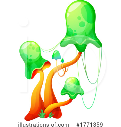 Royalty-Free (RF) Mushroom Clipart Illustration by Vector Tradition SM - Stock Sample #1771359