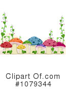 Mushrooms Clipart #1079344 by BNP Design Studio