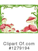 Mushrooms Clipart #1279194 by BNP Design Studio