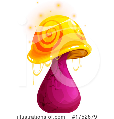 Royalty-Free (RF) Mushrooms Clipart Illustration by Vector Tradition SM - Stock Sample #1752679