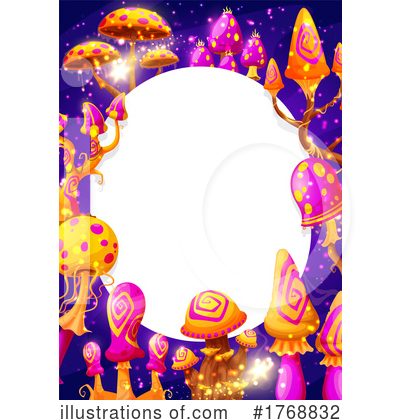Royalty-Free (RF) Mushrooms Clipart Illustration by Vector Tradition SM - Stock Sample #1768832