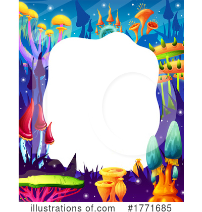 Royalty-Free (RF) Mushrooms Clipart Illustration by Vector Tradition SM - Stock Sample #1771685