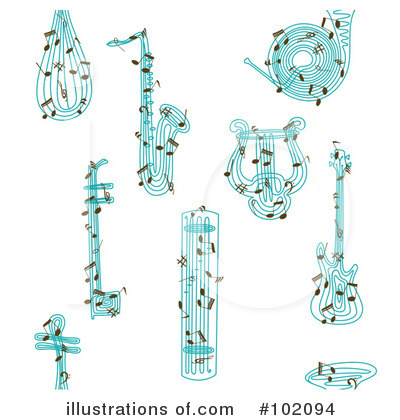 Clarinet Clipart #102094 by Cherie Reve