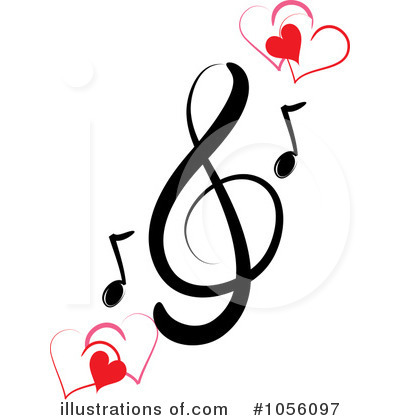 Royalty-Free (RF) Music Clipart Illustration by Pams Clipart - Stock Sample #1056097