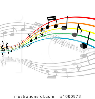 Sheet Music Clipart #1060973 by Vector Tradition SM