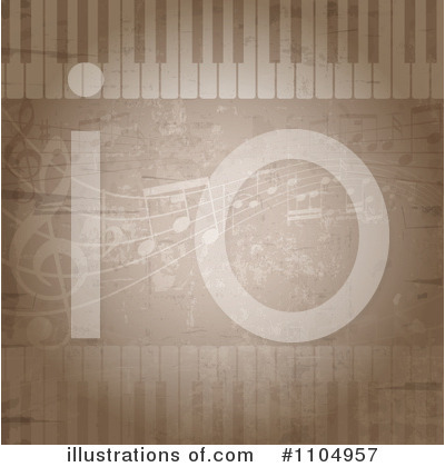 Music Notes Clipart #1104957 by KJ Pargeter