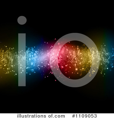 Music Notes Clipart #1109053 by KJ Pargeter