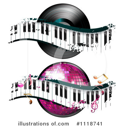 Royalty-Free (RF) Music Clipart Illustration by merlinul - Stock Sample #1118741