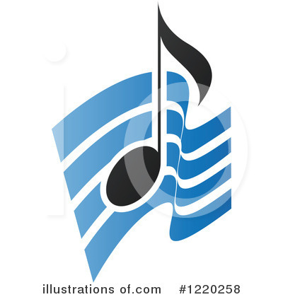 Royalty-Free (RF) Music Clipart Illustration by cidepix - Stock Sample #1220258
