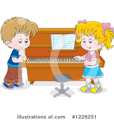 Musical Instruments Clipart #1226251 by Alex Bannykh