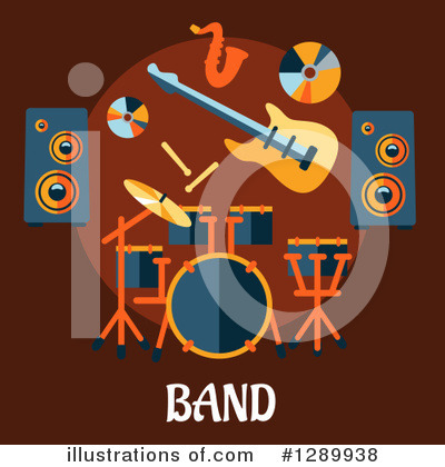 Royalty-Free (RF) Music Clipart Illustration by Vector Tradition SM - Stock Sample #1289938